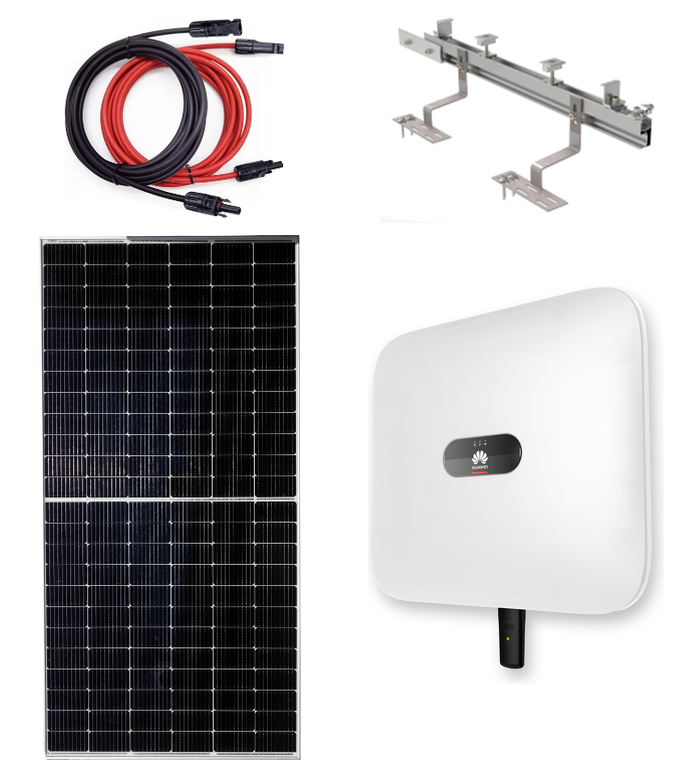 ON-GRID solarna elektrana 5,22 kWp — invertor Huawei SUN2000-5KTL-M1 / paneli Jinko Tiger Neo 435 W