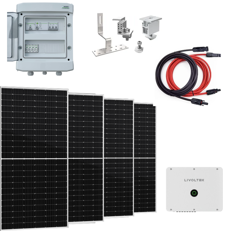 Solarna elektrana inverter LIVOLTEK / paneli DAH Solar 50 kW ( 50.46 kW)